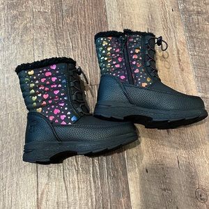 Totes toddler girl’s snow boots